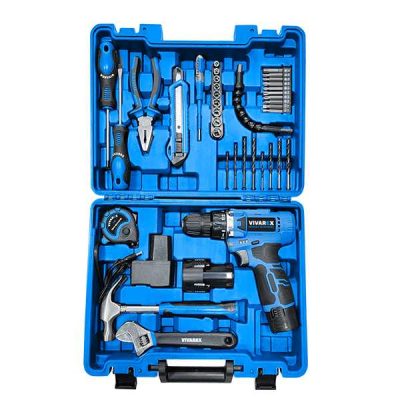 کیت دریل پیچ گوشتی شارژی 40 پارچه ویوارکس مدل VR1240-CDK